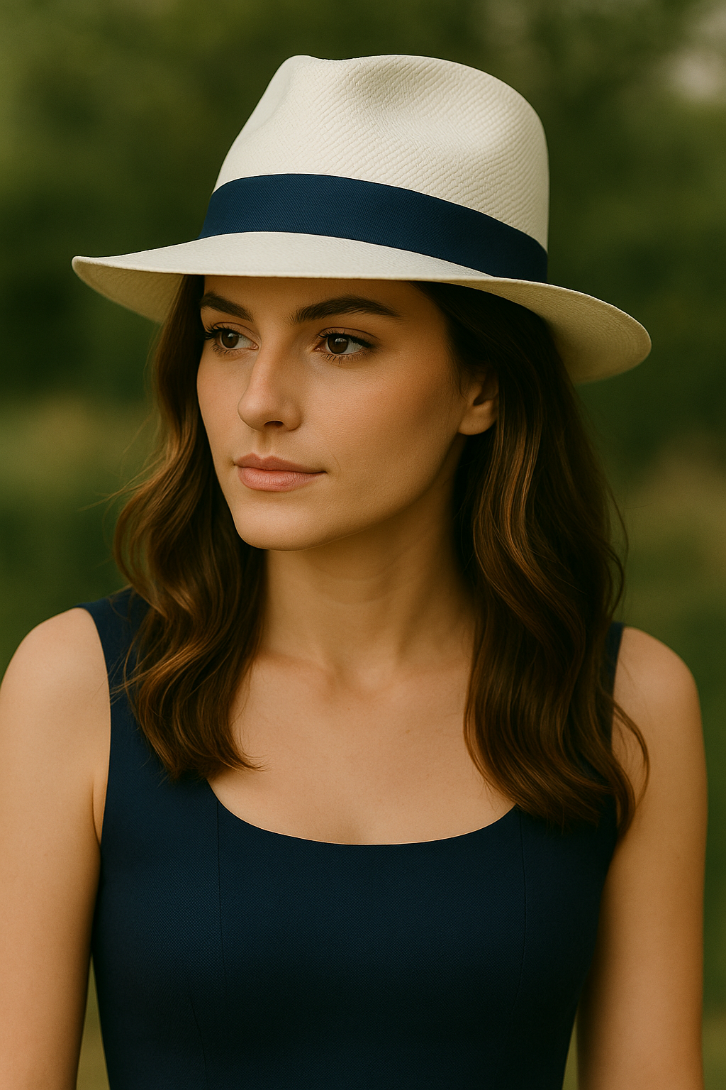 Cappello Panama Montecristi "Nero Eleganza" – Tradizione senza tempo